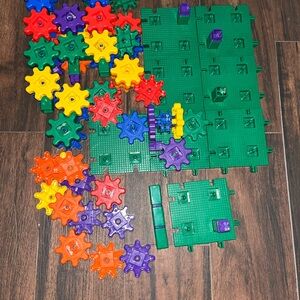Colorful Gears Building Set for Kids